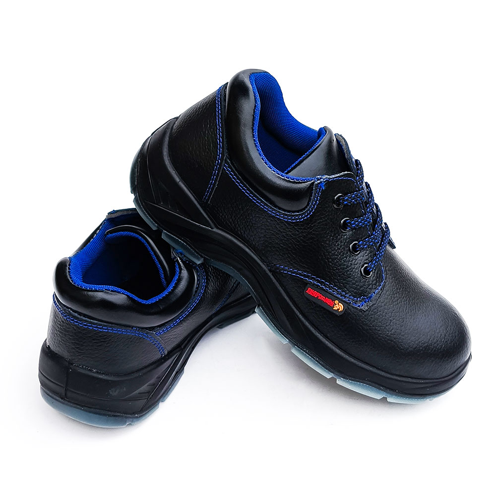 split leather safety shoes product upper