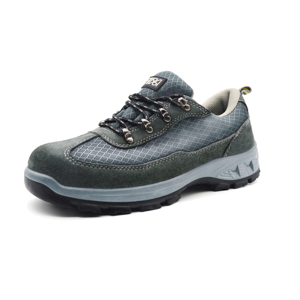 breathable steel toe safety shoes for warehouse walking routes