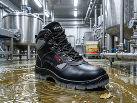 Best Men’s Oil and Water-Resistant Work Boots for the Food Processing Industry