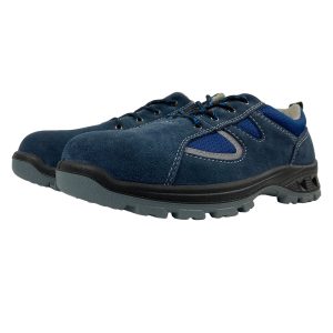 suede safety shoes with steel toe product photo for soft upper comfort
