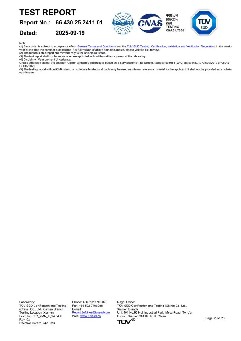 Safety Shoe Test Report - Page 2 image
