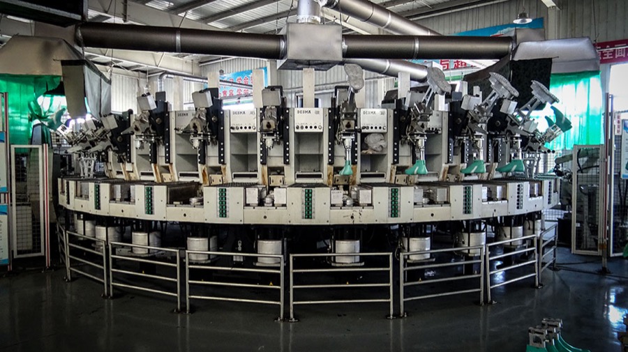 Anchen safety shoes manufacturing equipment for bulk production