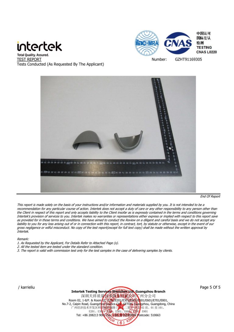 Steel Toe Cap Test Report - Page 5 image